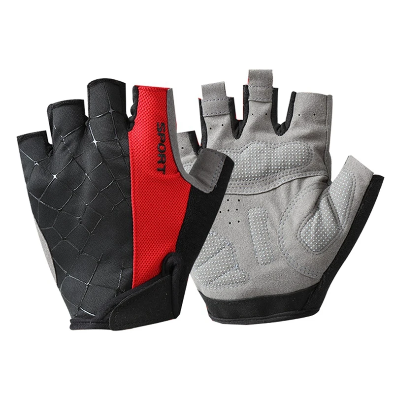 Men Women Cycling Gloves Half-Finger Breathable Wearproof Non-Slip Weightlifting Climbing Fitness Gloves
Men Women Cycling Gloves Half-Finger Breathable Wearproof Non-Slip Weightlifting Climbing Fitness Gloves