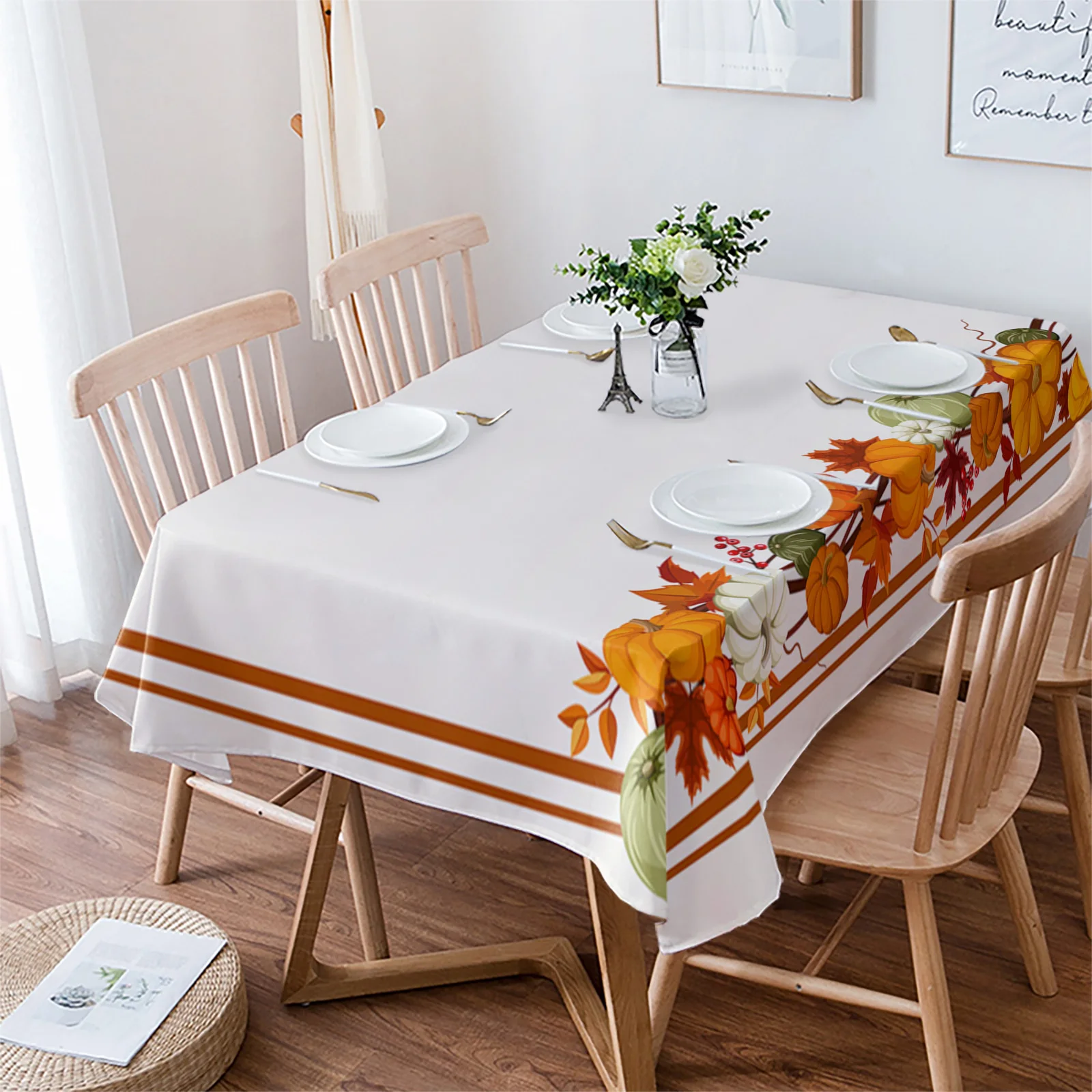 Thanksgiving Pumpkin Maple Leaf Wedding Party Table Cloth Waterproof Oilproof Dining Table Cover Kitchen Home Decor Tablecloth
Thanksgiving Pumpkin Maple Leaf Wedding Party Table Cloth Waterproof Oilproof Dining Table Cover Kitchen Home Decor Tablecloth
