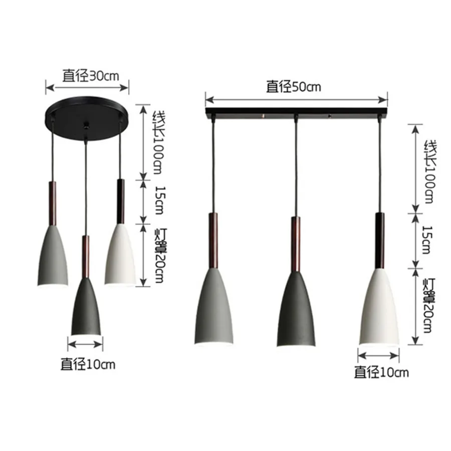 BEIAIDI Nordic Minimalist 3 Head Pendant Light Dining Room Table kitchen island Hanging lamps E27 Bedroom Bar Cafe Pendant Lamp 
BEIAIDI Nordic Minimalist 3 Head Pendant Light Dining Room Table kitchen island Hanging lamps E27 Bedroom Bar Cafe Pendant Lamp