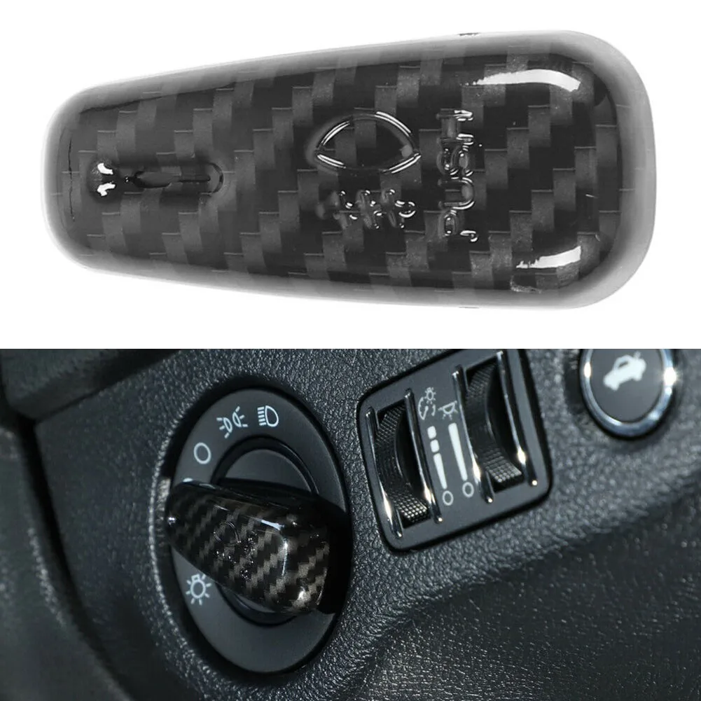 Car Headlight Switch Button Control Cover Trim For Dodge Challenger 2015+ & Charger 2010+ Carbon Fiber
Car Headlight Switch Button Control Cover Trim For Dodge Challenger 2015+ & Charger 2010+ Carbon Fiber