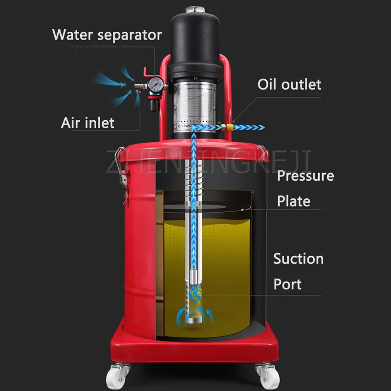 40L Pneumatic Butter Gun Hit Butter Machine High Pressure Plus Notes Oil Implement Butter Mouth Lubricating Pump Car Machinery
40L Pneumatic Butter Gun Hit Butter Machine High Pressure Plus Notes Oil Implement Butter Mouth Lubricating Pump Car Machinery