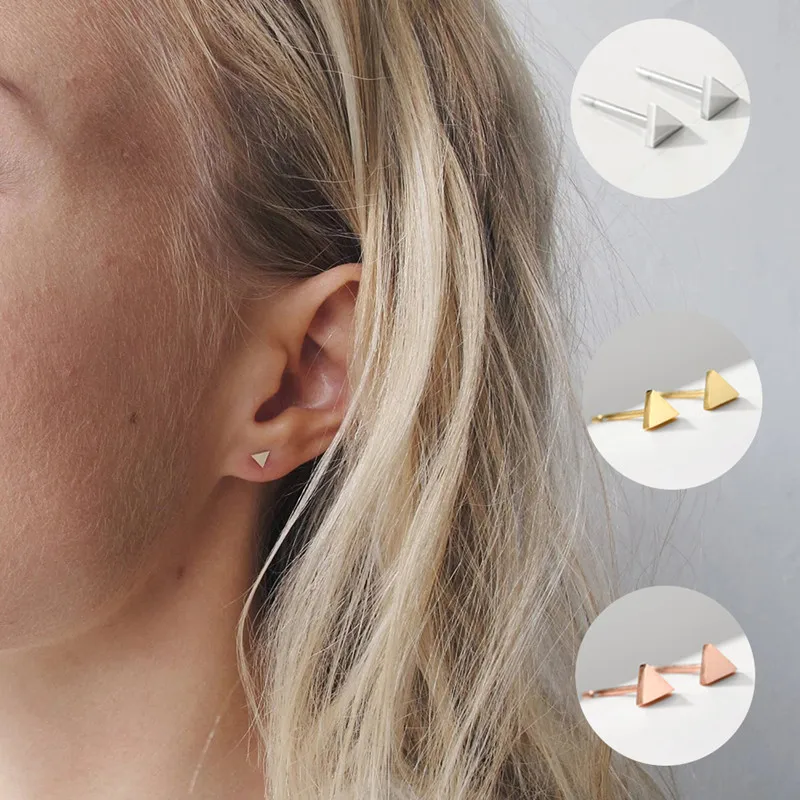 Stainless Steel Triangle Stud Earrings For Woman Ear Piercing Minimalist Geometric Earring 2021 Trend Jewelry Accessories Gifts
Stainless Steel Triangle Stud Earrings For Woman Ear Piercing Minimalist Geometric Earring 2021 Trend Jewelry Accessories Gifts