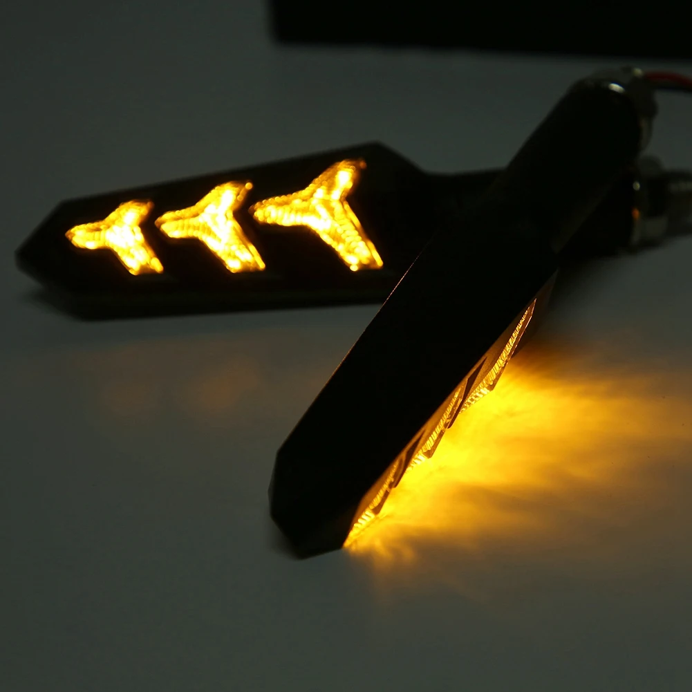Super brightness Motorcycle LED Turn Signal Light Lamp Fishbone Y Shape Flowing Indicator Light
Super brightness Motorcycle LED Turn Signal Light Lamp Fishbone Y Shape Flowing Indicator Light