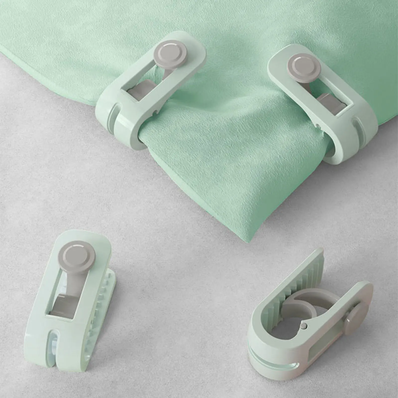 6pcs Non-slip Blanket Clip Bed Cover Holder Plastic Buckle Accessory Serrated High Elasticity Clip Cover Duvet Sheet Fixer Clip
6pcs Non-slip Blanket Clip Bed Cover Holder Plastic Buckle Accessory Serrated High Elasticity Clip Cover Duvet Sheet Fixer Clip