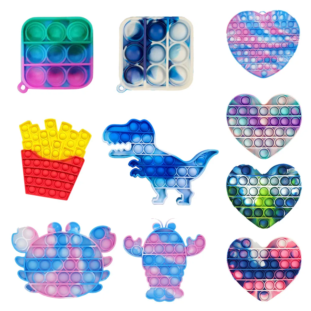 Funny Lot SizeToy Fidget Toys Push Bubble School Bag Board Pendant Hot Sale Adult Pop Decompression Toy Children Anti-Stress
Funny Lot SizeToy Fidget Toys Push Bubble School Bag Board Pendant Hot Sale Adult Pop Decompression Toy Children Anti-Stress