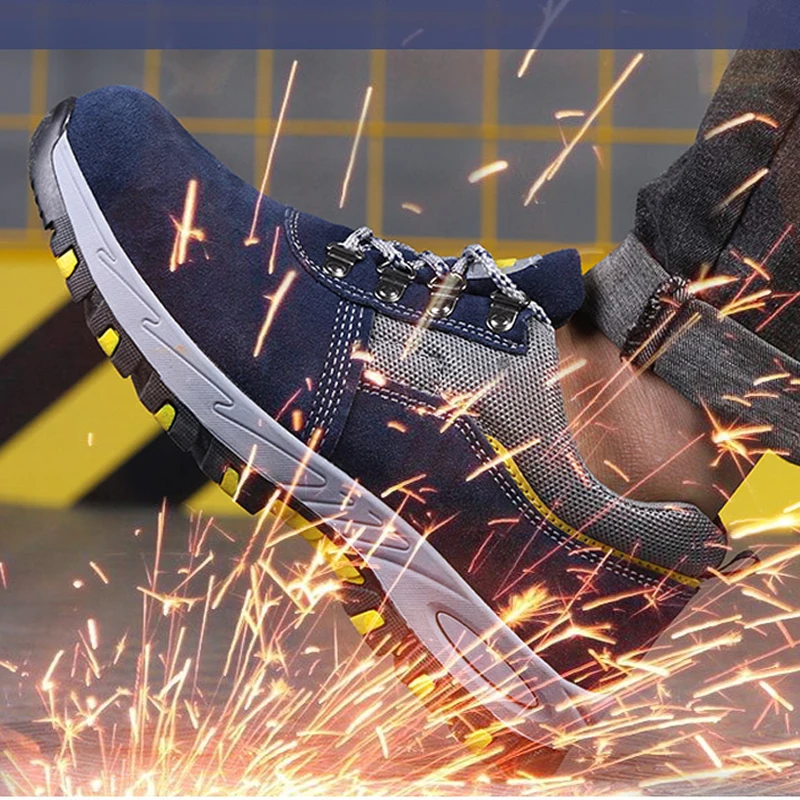 Indestructible Men Shoes Anti-puncture Safety Shoes Work Sneaker Security Footwear Male Hiking Shoes Anti-smash Steel Toe Shoes
Indestructible Men Shoes Anti-puncture Safety Shoes Work Sneaker Security Footwear Male Hiking Shoes Anti-smash Steel Toe Shoes