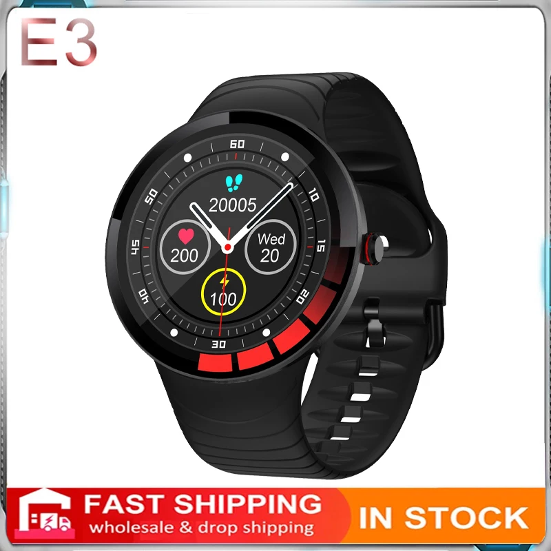 2021 E3 Smart Watch Men Sports IP68 Waterproof Full Touch Screen Fitness Tracker Silicone Strap SmartWatch for IOS Android Phone
2021 E3 Smart Watch Men Sports IP68 Waterproof Full Touch Screen Fitness Tracker Silicone Strap SmartWatch for IOS Android Phone