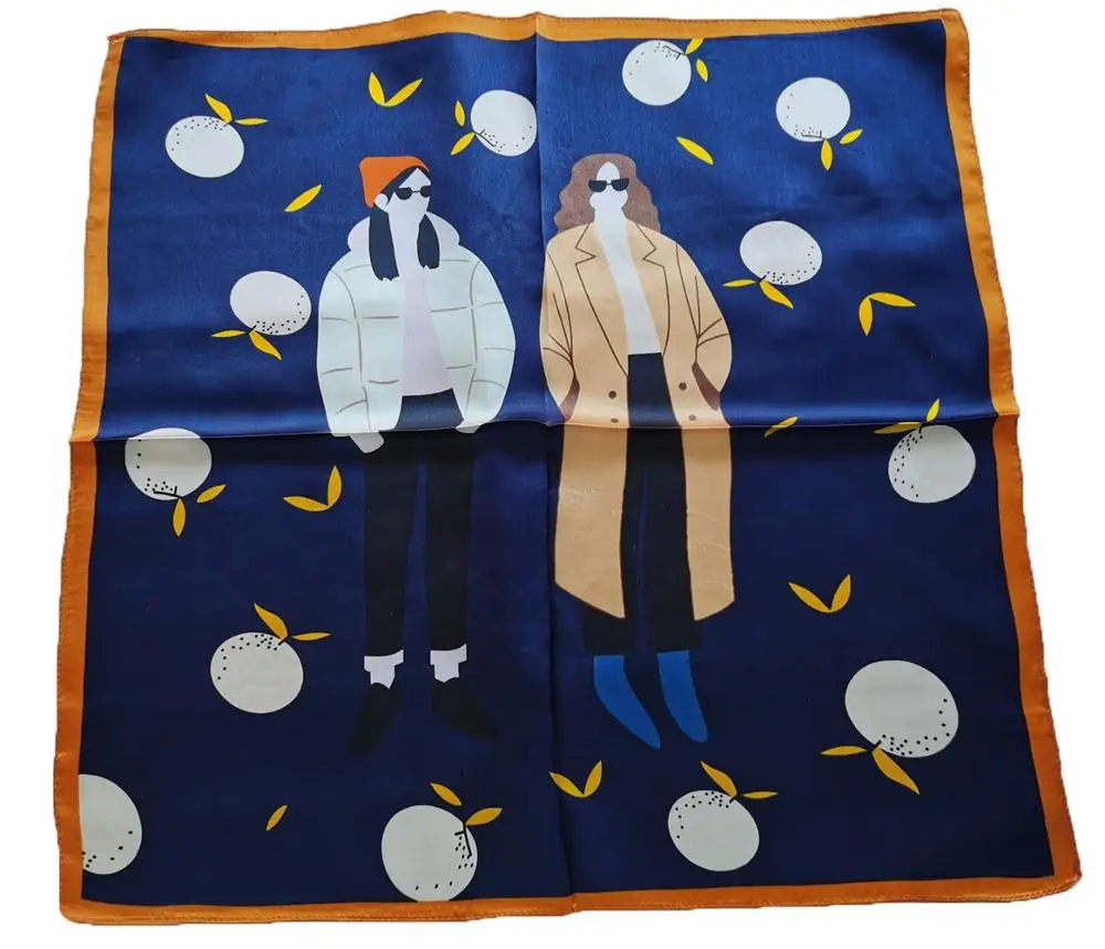 Women 100% Silk Square Scarf Cravat Vintage Headband Travel Party Hair Wraps Bag Accessories 18Colors
Women 100% Silk Square Scarf Cravat Vintage Headband Travel Party Hair Wraps Bag Accessories 18Colors