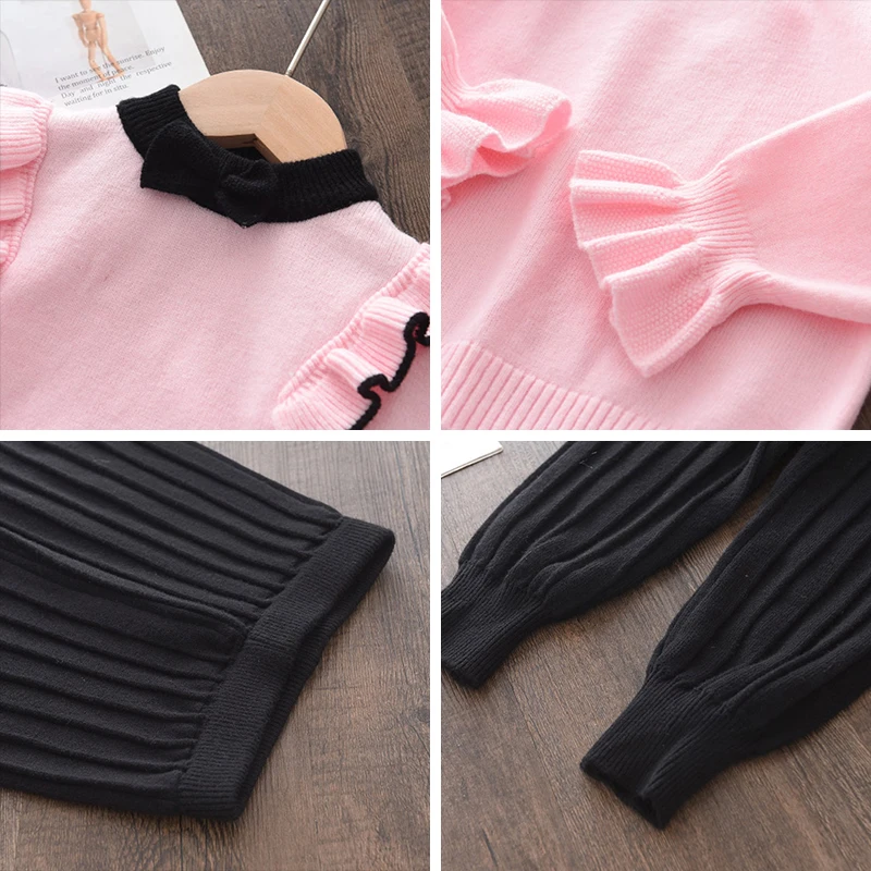 Melario New 1-5 Yrs Girls Suit Fall Baby Girls Clothing Sets Winter Knitting Pullover Sweater Pants Infant Girls Knit Tracksuits
Melario New 1-5 Yrs Girls Suit Fall Baby Girls Clothing Sets Winter Knitting Pullover Sweater Pants Infant Girls Knit Tracksuits