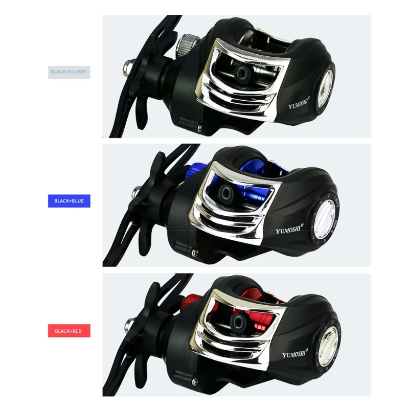 Metal Spool Baitcasting Reel 7.2:1 High Speed Gear Ratio Saltwater Freshwater Fishing Wheel Fishing Reel
Metal Spool Baitcasting Reel 7.2:1 High Speed Gear Ratio Saltwater Freshwater Fishing Wheel Fishing Reel
