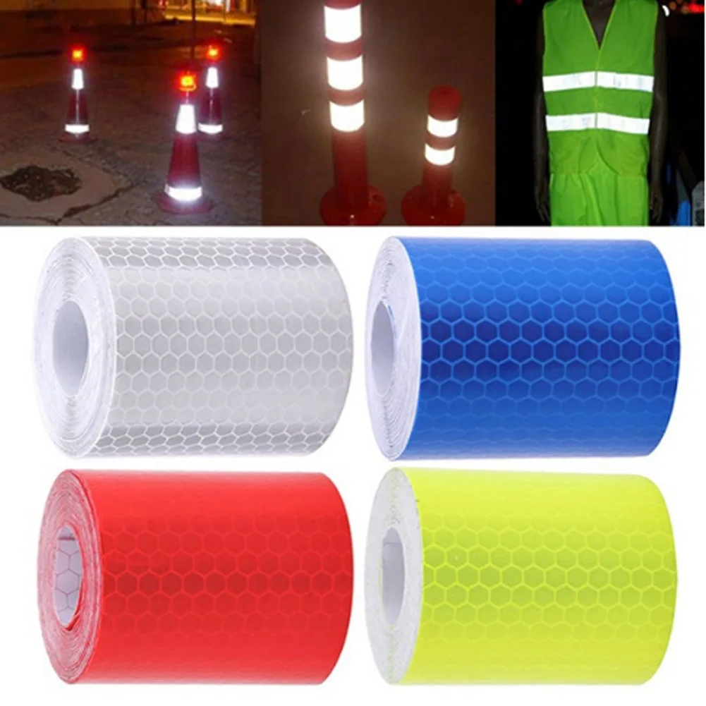1Pcs Color Fluorescent Car Warning Strip car body Reflective Safety Logo Sticker Auto Night Reflective Tape Car Accessories
1Pcs Color Fluorescent Car Warning Strip car body Reflective Safety Logo Sticker Auto Night Reflective Tape Car Accessories