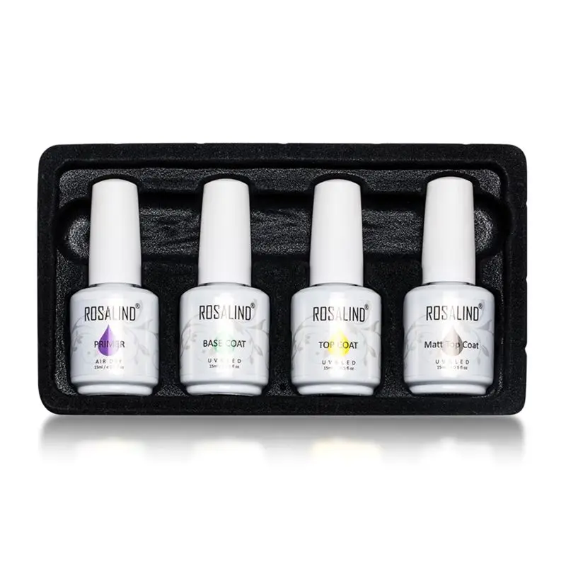 Gel Nail Polish Kit Primer Base Matt Top Coat with Long Lasting Sealing Manicure
Gel Nail Polish Kit Primer Base Matt Top Coat with Long Lasting Sealing Manicure