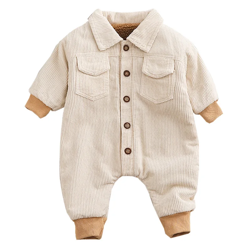 2020 Winter Thicken Warm Corduroy Fleece Inside Boys Girls Romper Baby Jumpsuit KidsOveralls
2020 Winter Thicken Warm Corduroy Fleece Inside Boys Girls Romper Baby Jumpsuit KidsOveralls