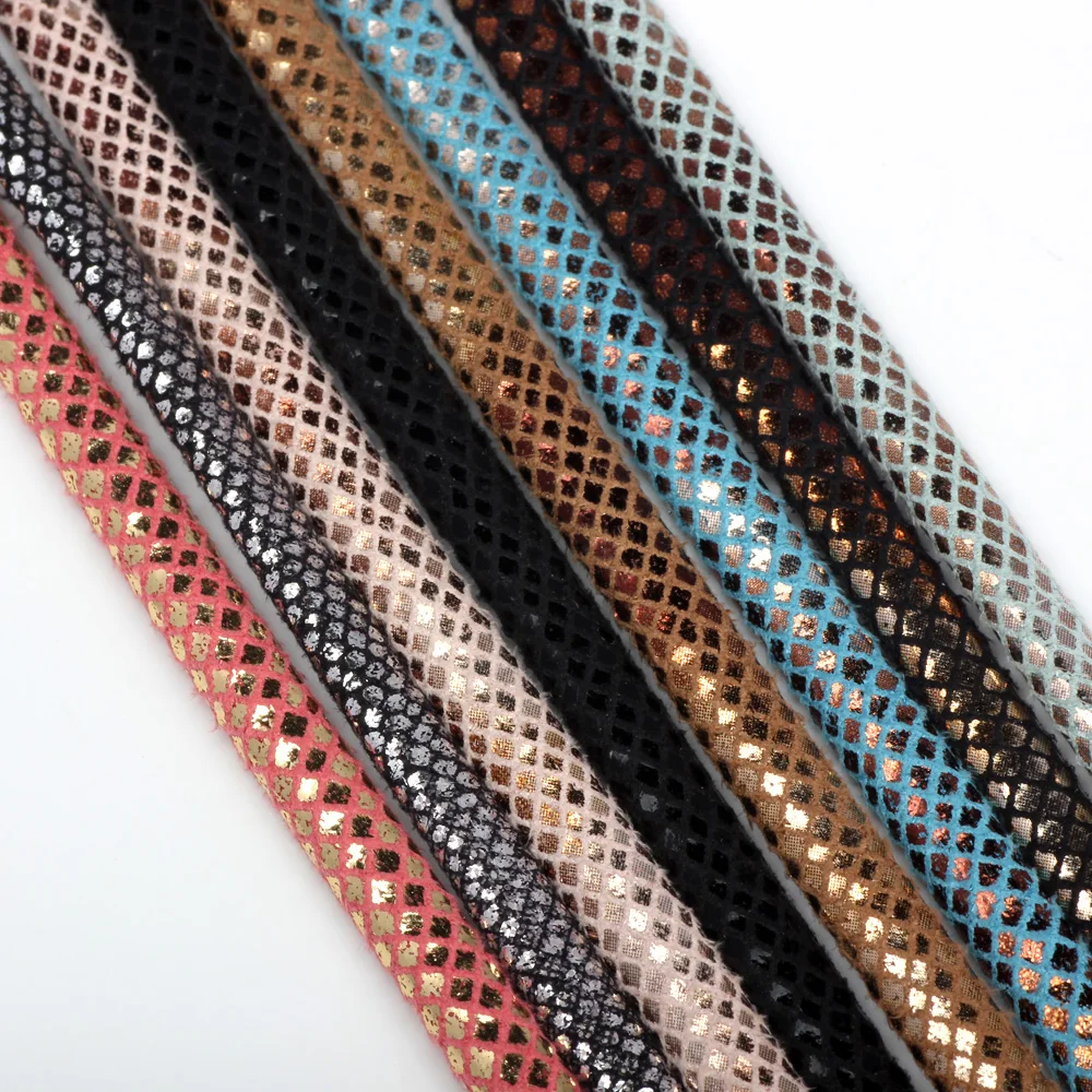 6mm 2yards/lot Half round PU Leather Cord Rope For European style DIY Necklace Bracelet choker Craft Jewelry Making NEW | Украшения и