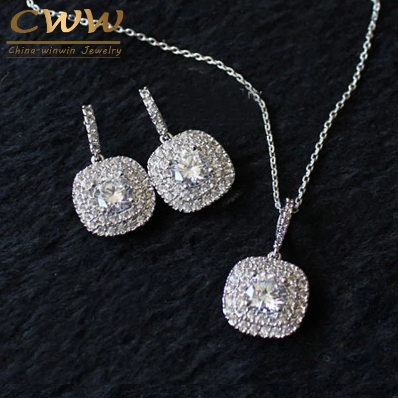 CWWZircons 2020 Новая мода микро настройка CZ ювелирные изделия класса люкс AAA +
