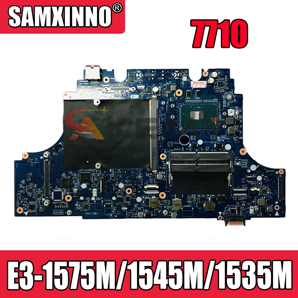 Материнская плата для ноутбука DELL Precision 7710 E3-1575M E3-1545M E3-1535M материнская плата AAPB0 LA-C551P CN-02Y51T 02Y51T протестированы
Материнская плата для ноутбука DELL Precision 7710 E3-1575M E3-1545M E3-1535M материнская плата AAPB0 LA-C551P CN-02Y51T 02Y51T протестированы