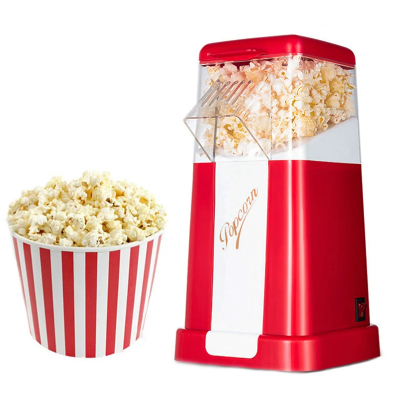 Children's Popcorn Machine 1200W Automatic Sugar-free Popcorn Machine Household Small DIY Corn Spherical Bract Rice Grain Maker
Children's Popcorn Machine 1200W Automatic Sugar-free Popcorn Machine Household Small DIY Corn Spherical Bract Rice Grain Maker