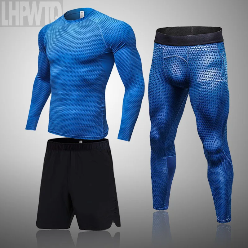 Man Winter Gyms Workout Compression Sport Suit Thermal Underwear Leggings +T-Shirt Quick Dry MMA Training Suits Set Tracksuit
Man Winter Gyms Workout Compression Sport Suit Thermal Underwear Leggings +T-Shirt Quick Dry MMA Training Suits Set Tracksuit