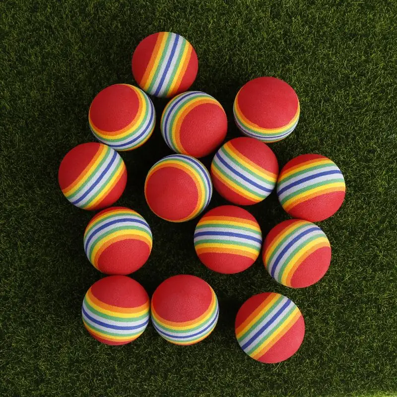 20X Golf Swing Training Indoor Practice Sponge Ball Golf Balls Rainbow Colors Indoor Practice Rainbow
20X Golf Swing Training Indoor Practice Sponge Ball Golf Balls Rainbow Colors Indoor Practice Rainbow