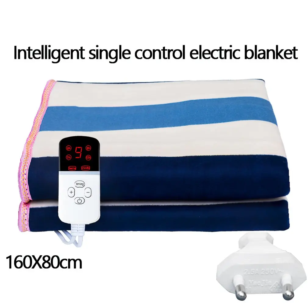 160x80cm Electric Blanket Safe Double Warm Bed Heater Thermostat Electric Mattress Soft Heating Blanket Warmer Heater Carpet
160x80cm Electric Blanket Safe Double Warm Bed Heater Thermostat Electric Mattress Soft Heating Blanket Warmer Heater Carpet