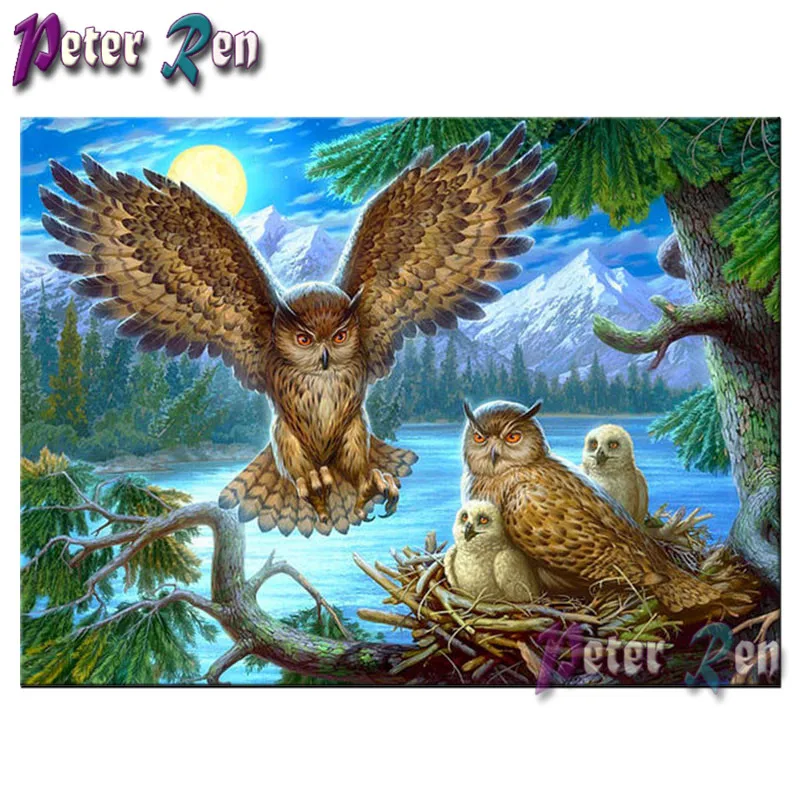 5d Owl and moon lake Diamond Painting diamond Embroidery Square/round Mosaic Picture Rhinestone Handmade Home Decoration 
5d Owl and moon lake Diamond Painting diamond Embroidery Square/round Mosaic Picture Rhinestone Handmade Home Decoration