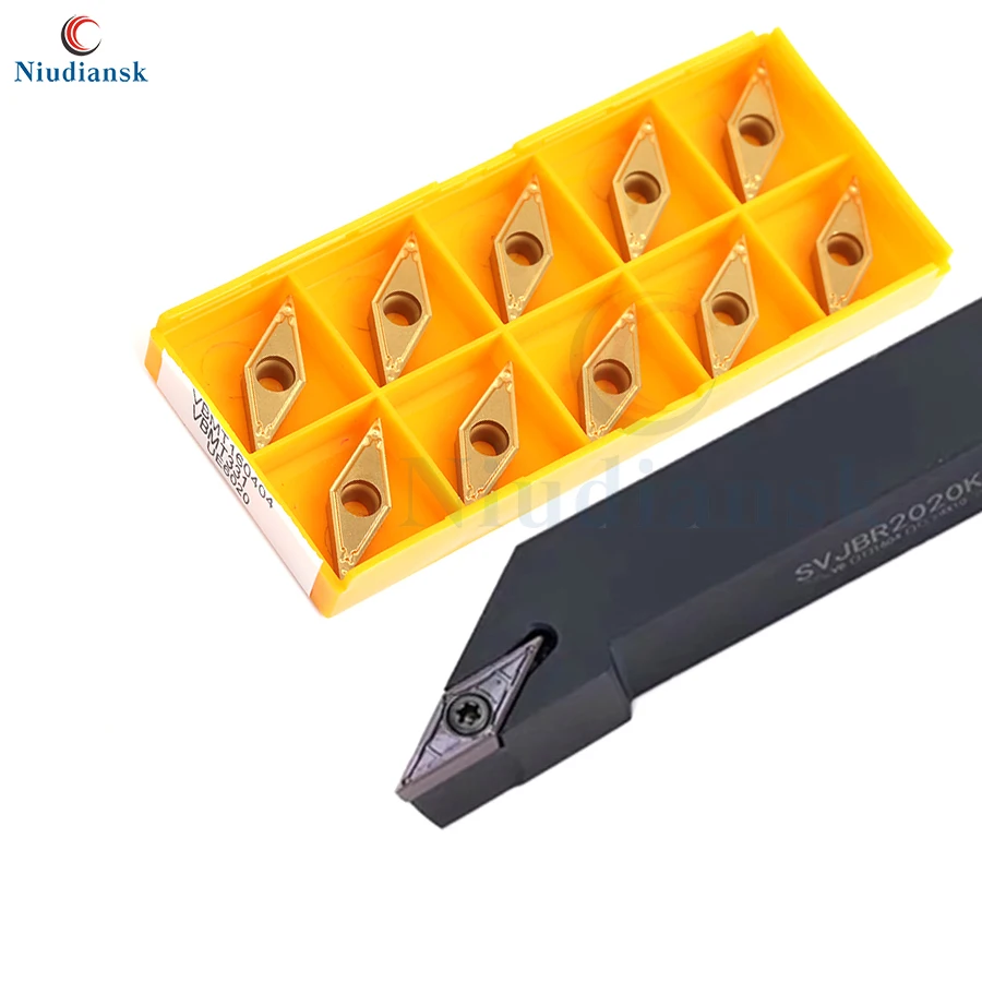 1pc SVJBR1616H16 CNC Lathe External Tool Holder SVJBR2020K16 SVJBR2525M16 SVJBL 10pcs VBMT1604 VBGT1604 Carbide Inserts Tool Set
1pc SVJBR1616H16 CNC Lathe External Tool Holder SVJBR2020K16 SVJBR2525M16 SVJBL 10pcs VBMT1604 VBGT1604 Carbide Inserts Tool Set