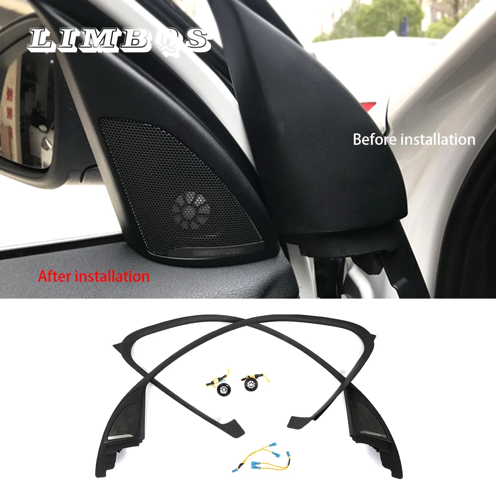 Tweeter cover for bmw f47 f48 X1 series door loudspeaker cover trim sticker with whole trim panel audio trumpet treble speaker
Tweeter cover for bmw f47 f48 X1 series door loudspeaker cover trim sticker with whole trim panel audio trumpet treble speaker