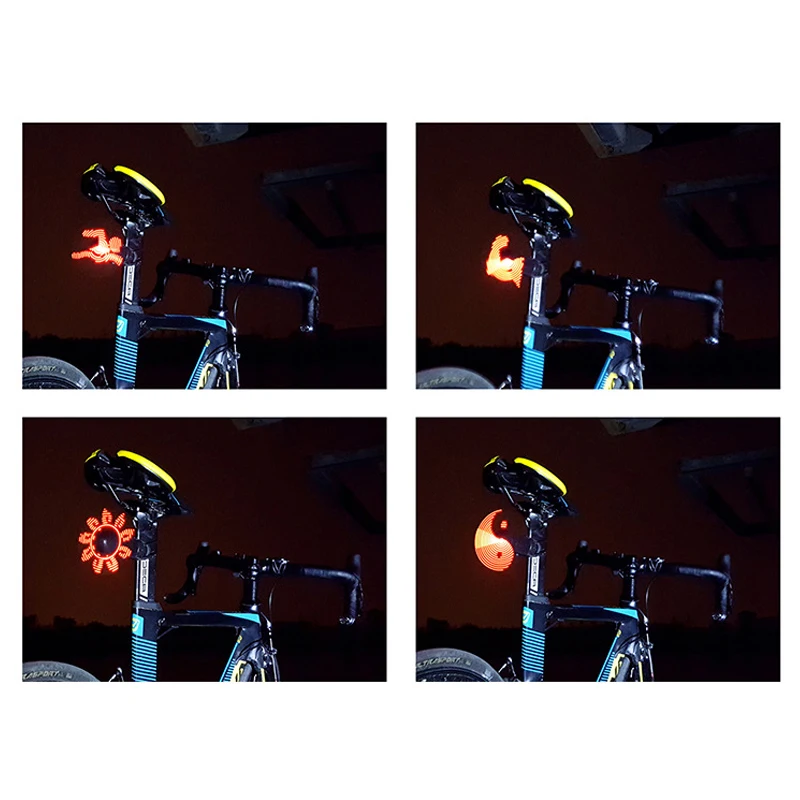 Bicycle smart tail light steering safety tail light USB rechargeable bicycle light steering DIY remote control tail light
Bicycle smart tail light steering safety tail light USB rechargeable bicycle light steering DIY remote control tail light