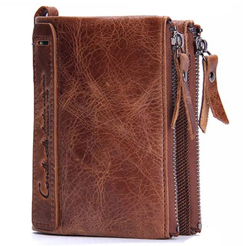 Новые мужские бумажники Bolsas из натуральной воловьей кожи Crazy Horse, мужской кошелек, короткий кошелек для монет, маленькие винтажные бумажники...
Новые мужские бумажники Bolsas из натуральной воловьей кожи Crazy Horse, мужской кошелек, короткий кошелек для монет, маленькие винтажные бумажники...