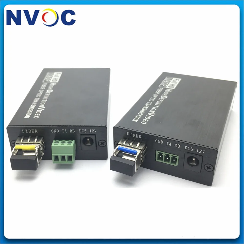 Мини HDMI удлинитель через волоконно-оптический передатчик и приемник + 1Ch RS232