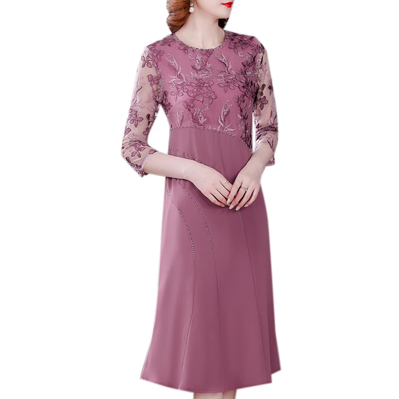 COIGARSAM Women Dress Autumn Embroidery Zipper Lotus Root Starch Dresses Traf Robe Vestidos
COIGARSAM Women Dress Autumn Embroidery Zipper Lotus Root Starch Dresses Traf Robe Vestidos