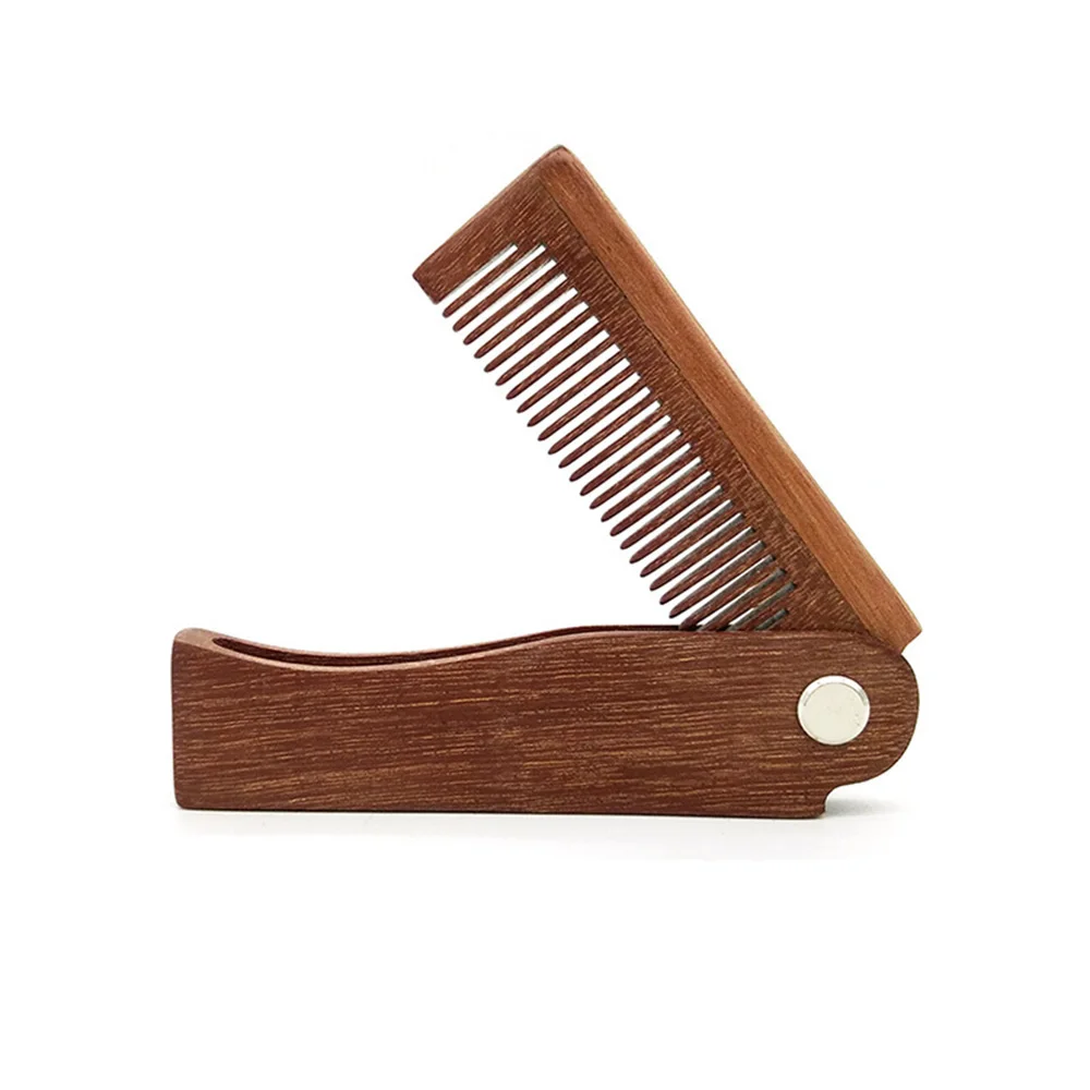 1 Pcs Sandalwood Folding Comb Portable Hairdressing Anti-static Natural Wood Comb Men's Beard Comb
1 Pcs Sandalwood Folding Comb Portable Hairdressing Anti-static Natural Wood Comb Men's Beard Comb