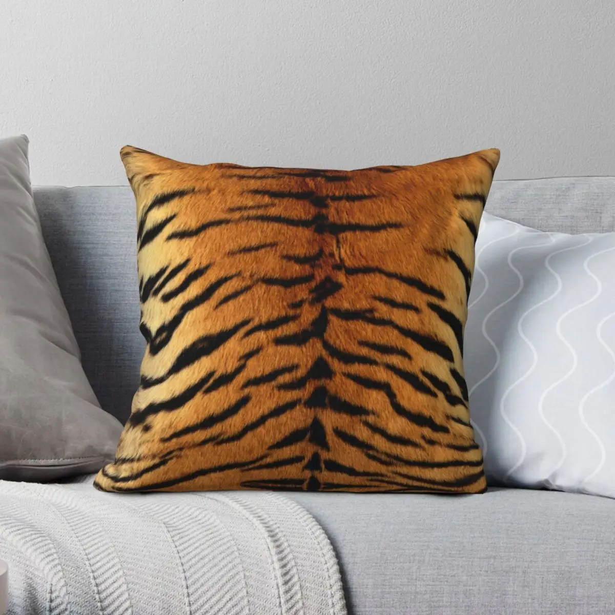 Faux Siberian Tiger Skin Design Pillowcase Polyester Linen Velvet Pattern Zip Decor Throw Pillow Case Car Cushion Cover
Faux Siberian Tiger Skin Design Pillowcase Polyester Linen Velvet Pattern Zip Decor Throw Pillow Case Car Cushion Cover