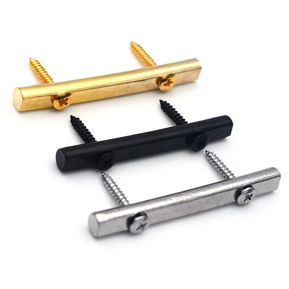 48MM String Tension Bar Strings Retainer For Electric Guitar Chrome/Black/Gold Musical Instrument Guitar Parts & Accessories
48MM String Tension Bar Strings Retainer For Electric Guitar Chrome/Black/Gold Musical Instrument Guitar Parts & Accessories