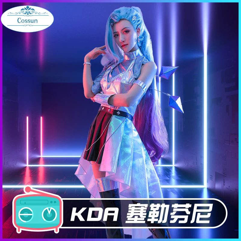 Игра LOL cos Seraphine All Out KDA series Лазерная фотосессия Косплей Костюм Женский Хэллоуин аниме
Игра LOL cos Seraphine All Out KDA series Лазерная фотосессия Косплей Костюм Женский Хэллоуин аниме