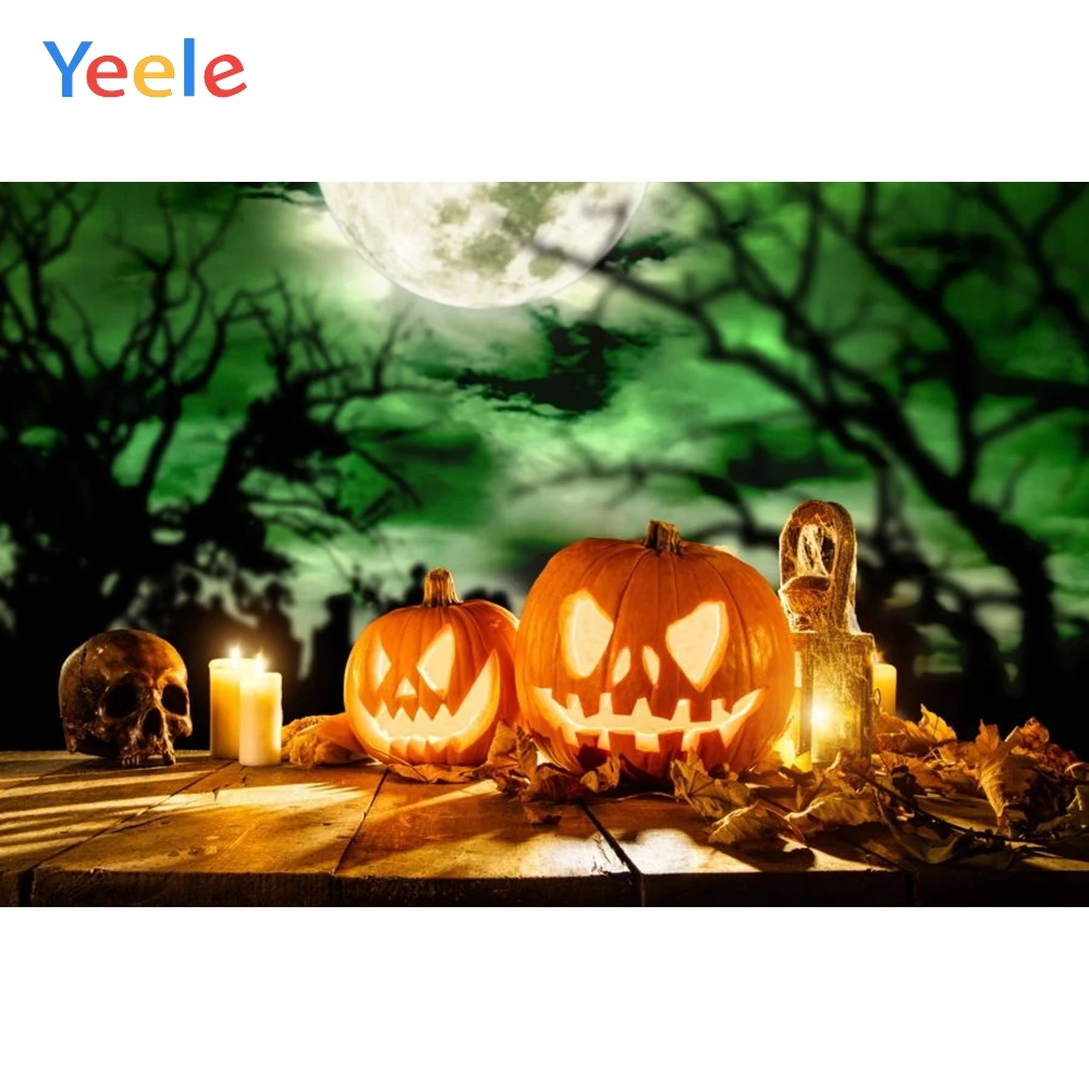 Halloween Backdrop Pumpkin Lantern Autumn Forest Skull Moon Vinyl Photography Backdrops Photographic Background For Photo Studio
Halloween Backdrop Pumpkin Lantern Autumn Forest Skull Moon Vinyl Photography Backdrops Photographic Background For Photo Studio