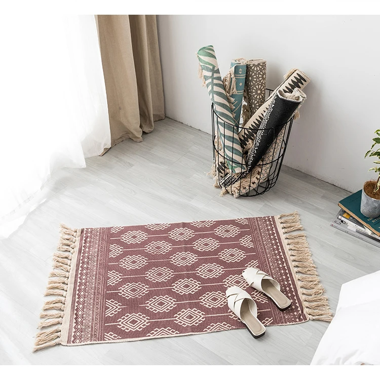 Cotton Soft Tassel Home Carpets For Living Room Bedroom Kid Room Decorate Home Carpet Floor Door Mat Simple Nordic Area Rug Mat
Cotton Soft Tassel Home Carpets For Living Room Bedroom Kid Room Decorate Home Carpet Floor Door Mat Simple Nordic Area Rug Mat