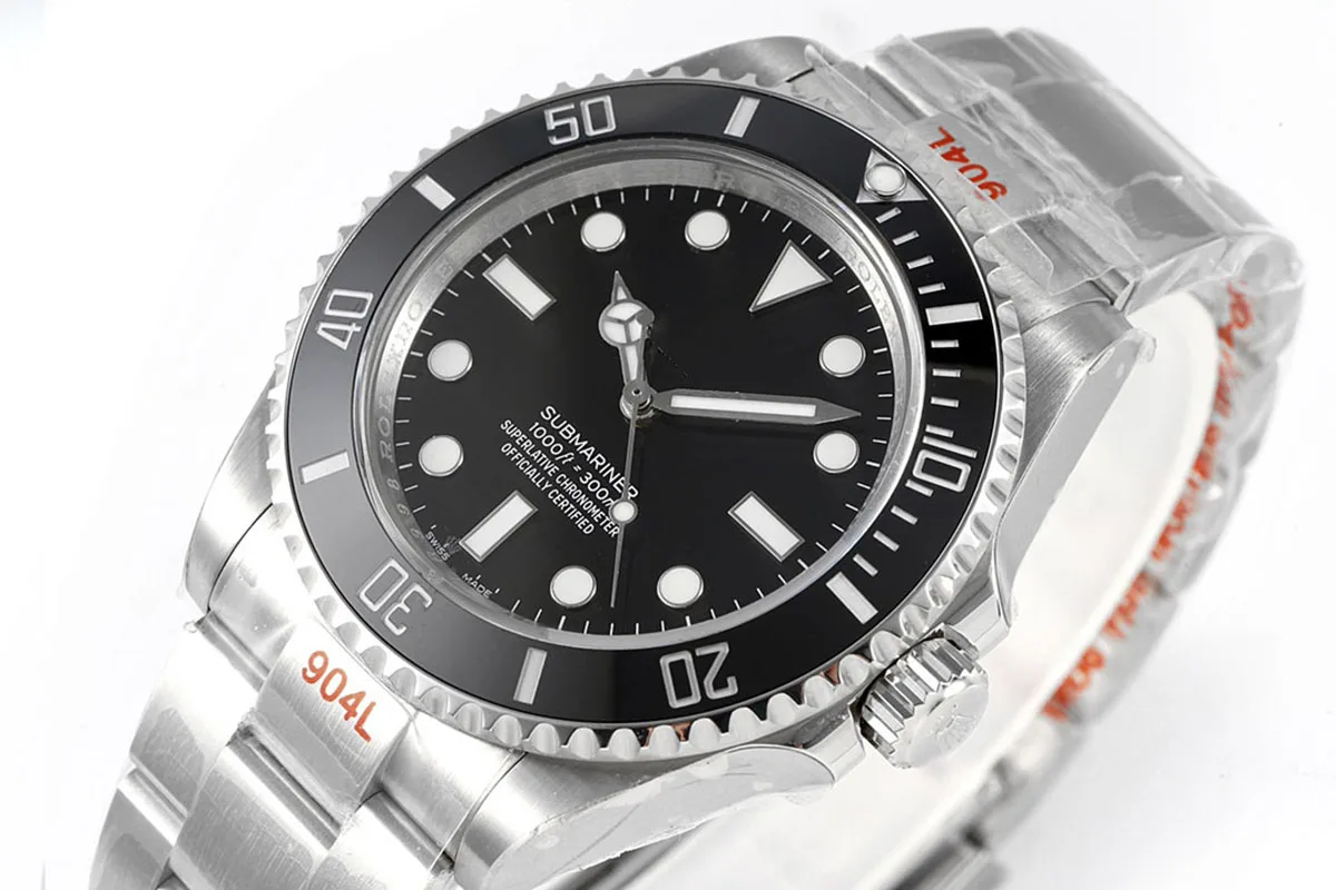 Oyster Perpetual Submariner watch men's automatic mechanical 124060luxury watch ceramic luminous chronograph sports diving watch
Oyster Perpetual Submariner watch men's automatic mechanical 124060luxury watch ceramic luminous chronograph sports diving watch