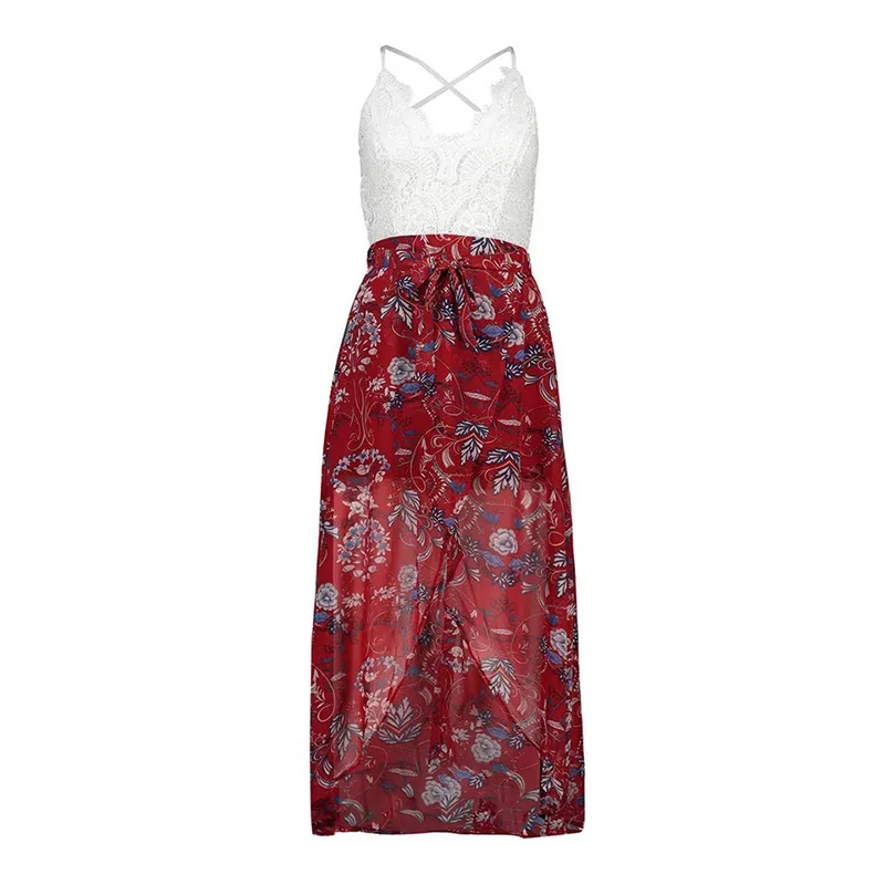 2021 Ladies Sexy Lace Print Sling V-neck Vacation Beach Long Skirt Split Chiffon Dress Fashion Trend Camis Party Dress
2021 Ladies Sexy Lace Print Sling V-neck Vacation Beach Long Skirt Split Chiffon Dress Fashion Trend Camis Party Dress
