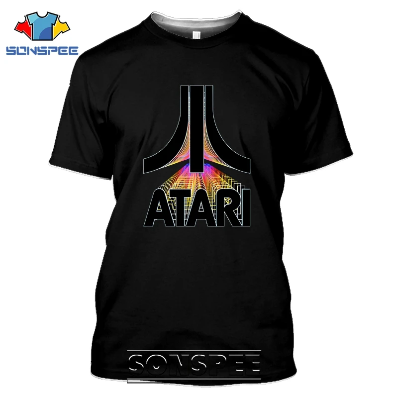 SONSPEE 3D Print Men Women Atari T-shirts Casual Streetwear Harajuku Hip Hop Vintage Arcade Funny Retro Game Tees Tops Shirt
SONSPEE 3D Print Men Women Atari T-shirts Casual Streetwear Harajuku Hip Hop Vintage Arcade Funny Retro Game Tees Tops Shirt