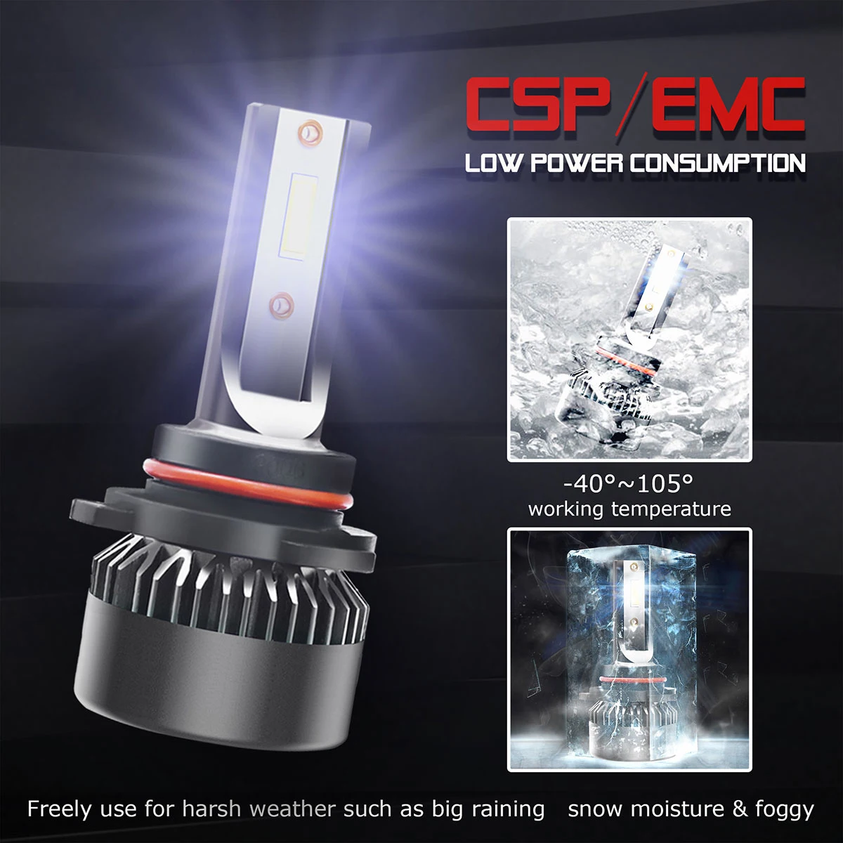 2PCS Car LED Headlight Bulb H4 H7 H11 9005 9006 HB3 HB4 LED Headlamp 15000LM 6000K 12V Car Headlights Kit IP68 Waterproof 
2PCS Car LED Headlight Bulb H4 H7 H11 9005 9006 HB3 HB4 LED Headlamp 15000LM 6000K 12V Car Headlights Kit IP68 Waterproof