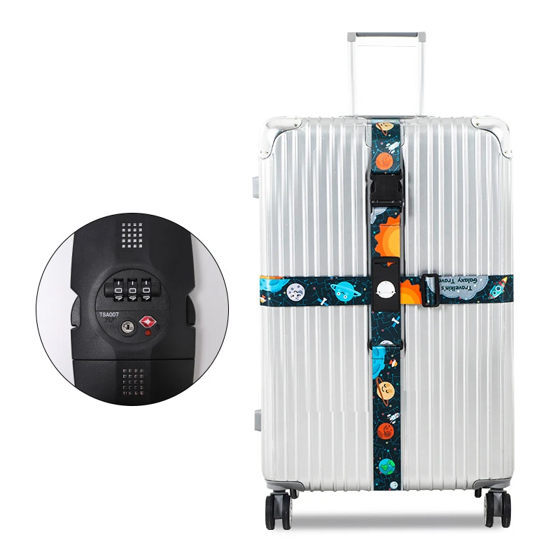 The New Luggage rope Cross belt adjustable Travel Suitcase band Luggage elasticity Straps travel accessorie Suitcase box Straps
The New Luggage rope Cross belt adjustable Travel Suitcase band Luggage elasticity Straps travel accessorie Suitcase box Straps