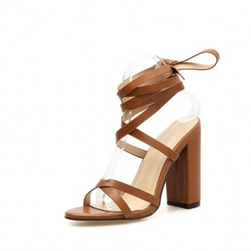 2021 summer new fashion sexy cross strap women's shoes super high heel thick heel women's sandals
2021 summer new fashion sexy cross strap women's shoes super high heel thick heel women's sandals