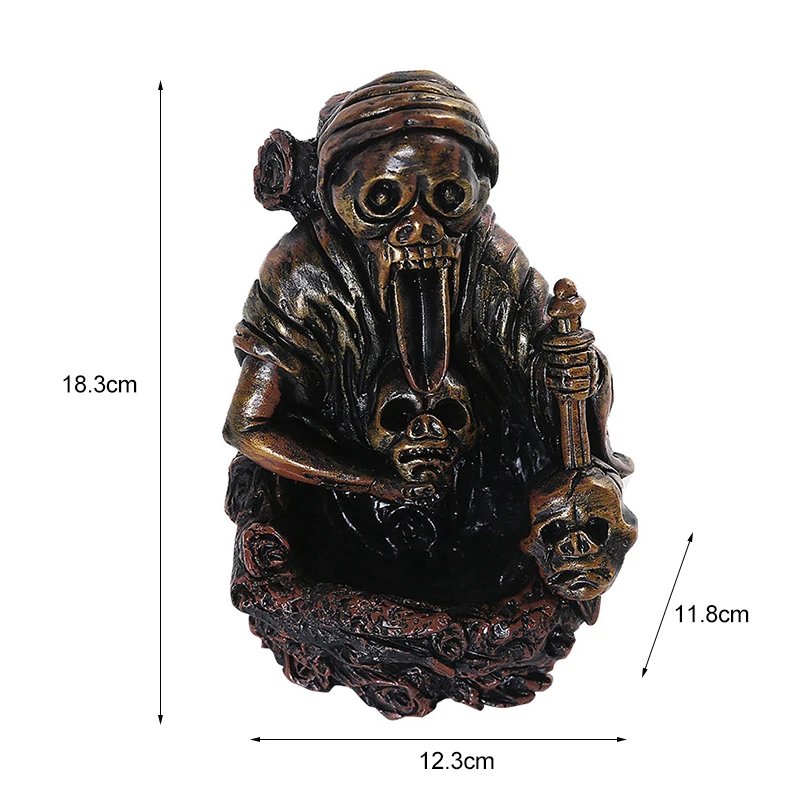 Waterfall Backflow Incense Resin Burners Halloween Decorative Skeleton Figurine For Home Decor PAK5
Waterfall Backflow Incense Resin Burners Halloween Decorative Skeleton Figurine For Home Decor PAK5