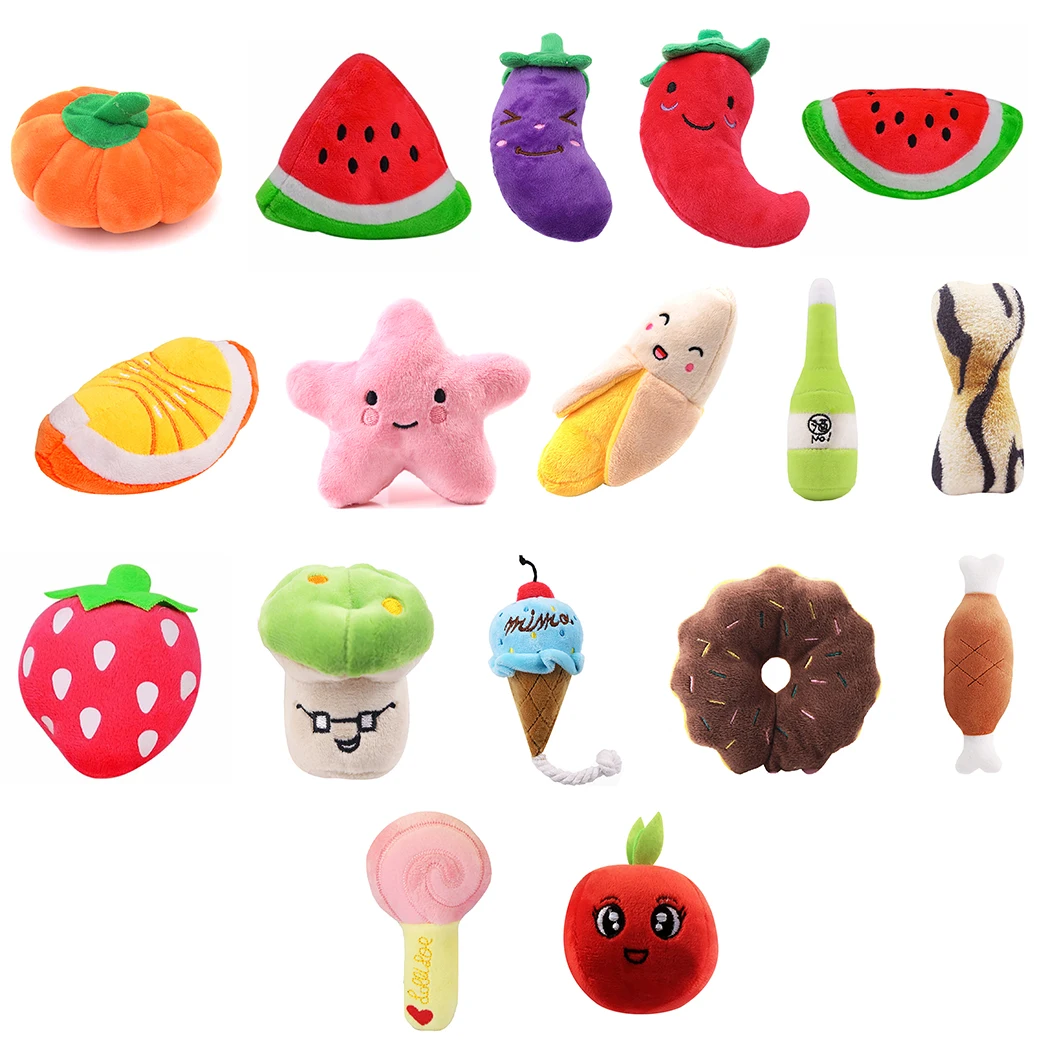 Funny Pet Toys Cartoon Cute Bite Resistant Plush Squeaky Toy Pet Chew Toy for Cats Dogs Pug Pet Interactive Supplies Pet Partner
Funny Pet Toys Cartoon Cute Bite Resistant Plush Squeaky Toy Pet Chew Toy for Cats Dogs Pug Pet Interactive Supplies Pet Partner