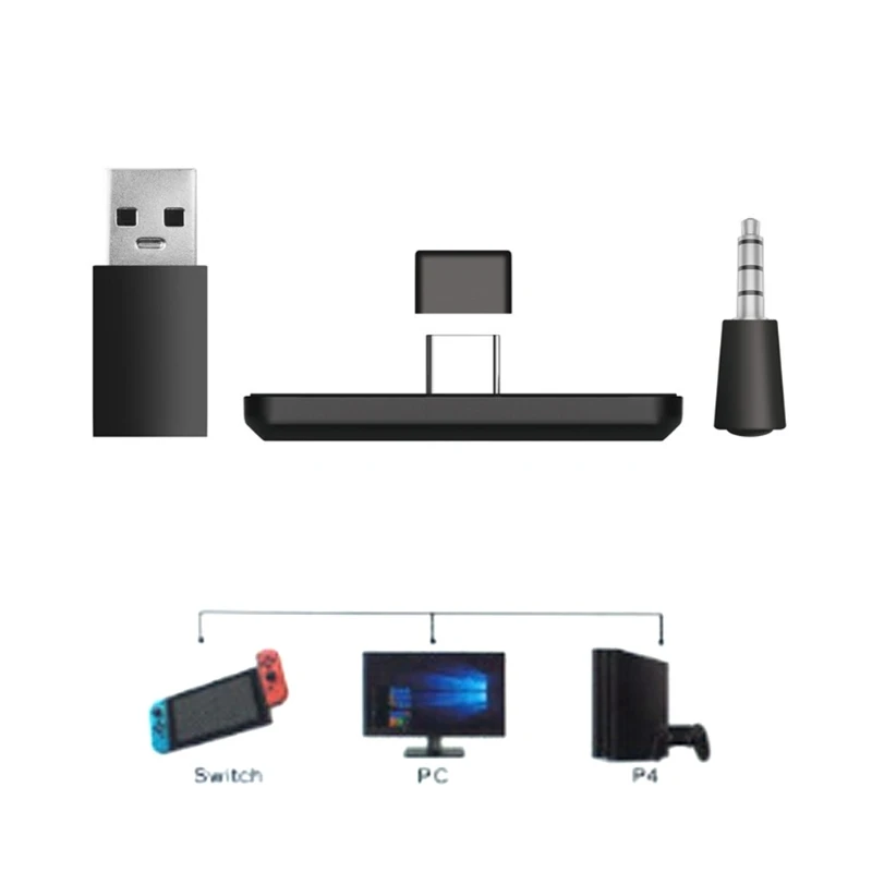 Беспроводной аудиопередатчик Bluetooth-совместимый адаптер USB Type-C для Switch Lite
Беспроводной аудиопередатчик Bluetooth-совместимый адаптер USB Type-C для Switch Lite