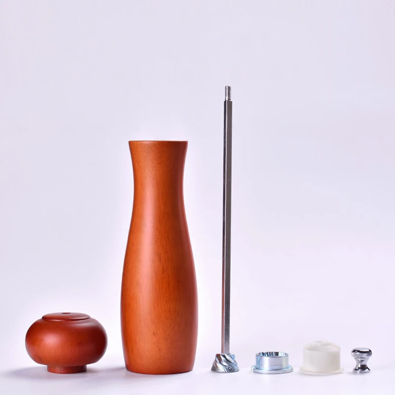 Premium 6/8/10 inch Solid Wood Pepper Grinder with Carbon Steel Grinding Core, Manual Pepper Spice Mill Shaker, Kitchen Tools
Premium 6/8/10 inch Solid Wood Pepper Grinder with Carbon Steel Grinding Core, Manual Pepper Spice Mill Shaker, Kitchen Tools