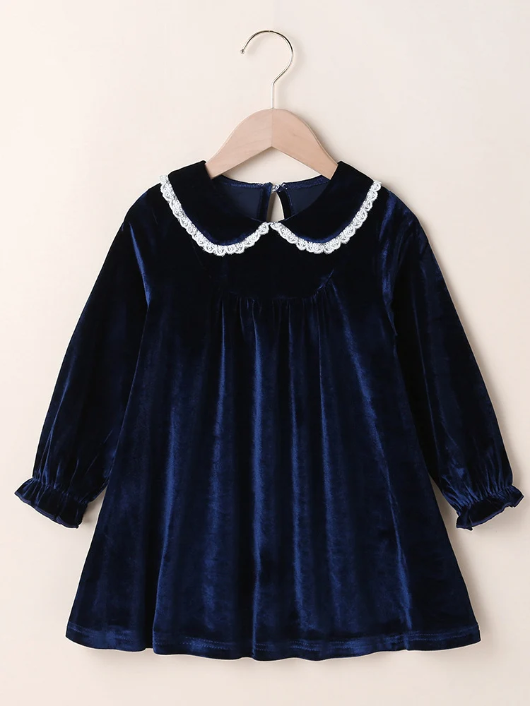 Платье принцессы с круглым воротником, для девочек
Платье принцессы с круглым воротником, для девочек