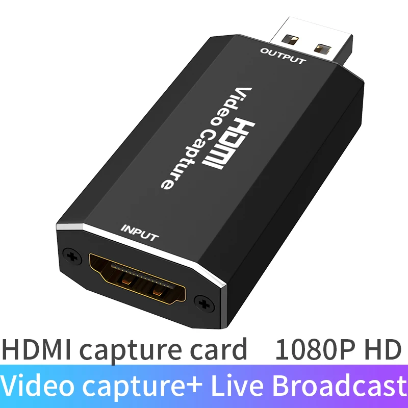 PERESAL HDMI к USB карта захвата для PS4/переключатель/Цифровая камера Подключение