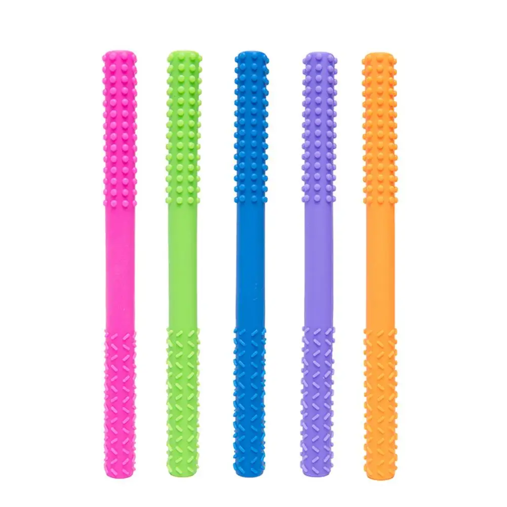 Baby Teether High Quality Silicone Toddler Molar Teether Pain Tool Kids Teething Baby Gift Natural Stop Sucking Thumb Toy
Baby Teether High Quality Silicone Toddler Molar Teether Pain Tool Kids Teething Baby Gift Natural Stop Sucking Thumb Toy